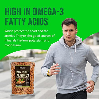 Almonds - Raw 1Kg Pack