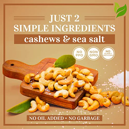Cashews - Dry Roasted Sea Salted 1Kg Pack