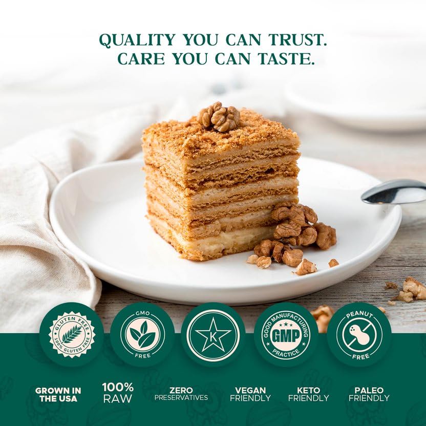 Walnuts - Raw Halves & Pieces 1Kg Pack